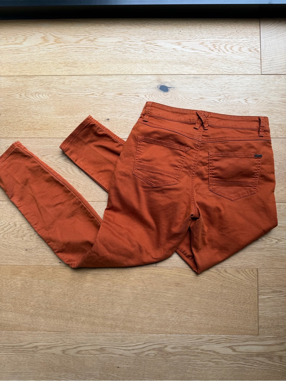prAna Rust Orange Skinny Jeans Women’s 4/27